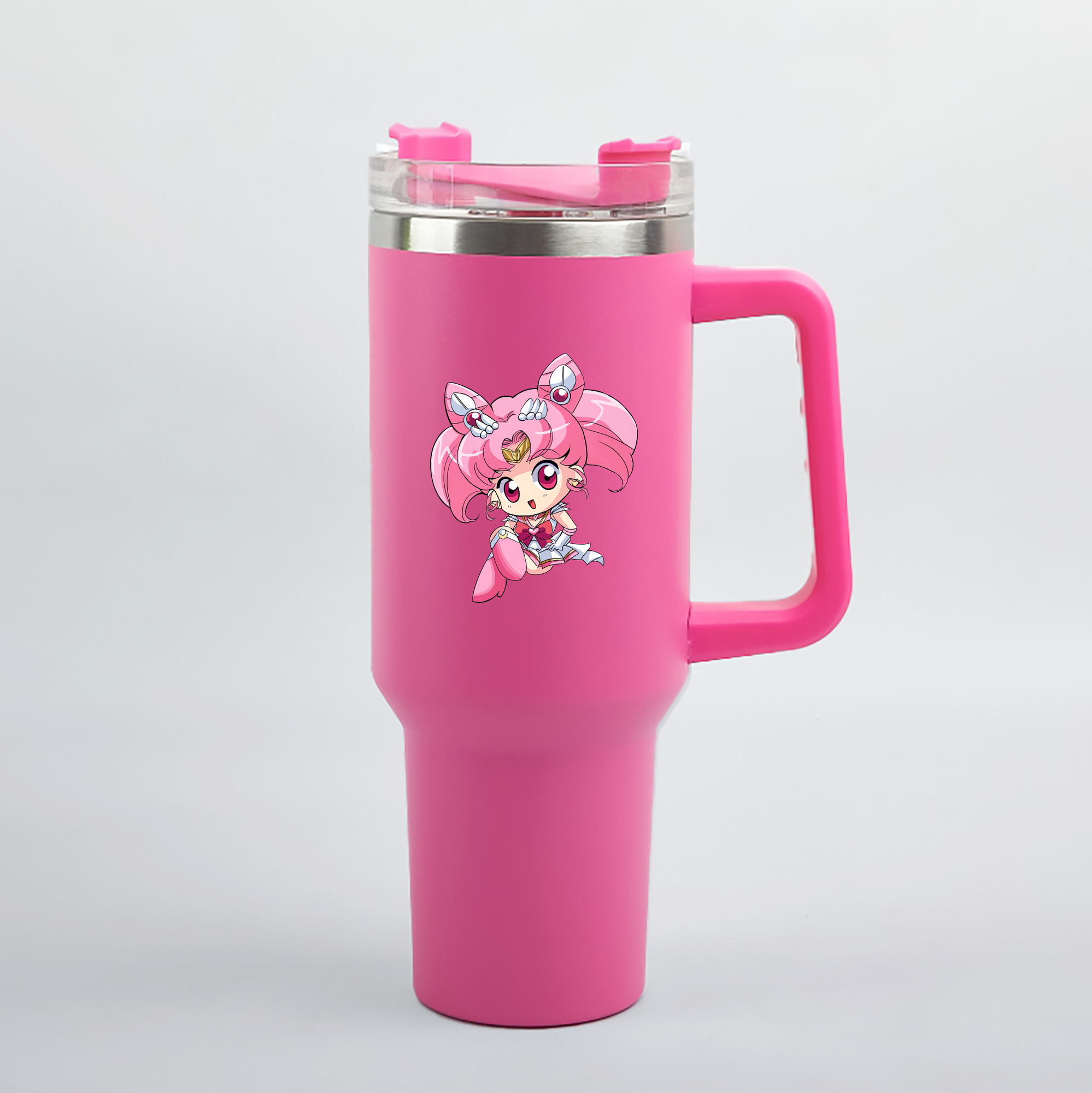 （画像用） 美少女戦士セーラームーン ちびうさ Sailor Moon Chibiusa Tsukino Usagi Small Lady Serenity 1200mL車用タンブラー（カラープリント）